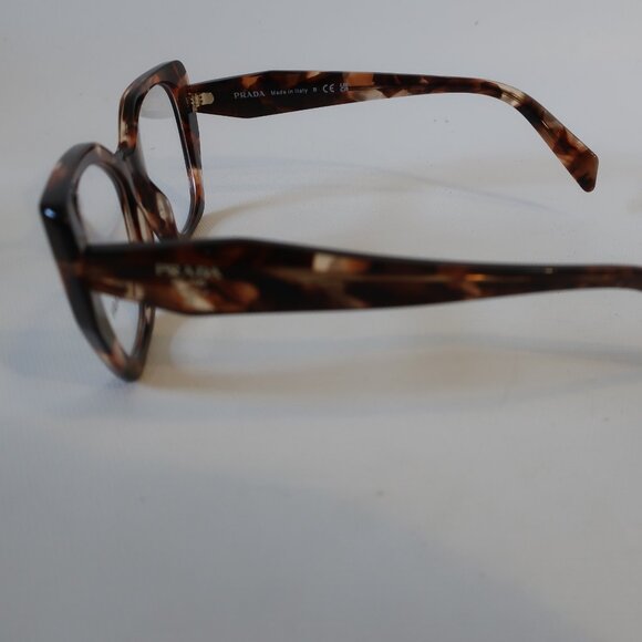 NIB Womens Prada 07R101 Brown Caramel Tortoise Frames - Picture 5 of 8